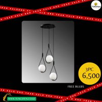 End Year Sale Offer!! 3 Pieces Black Teardrop pendant Light