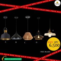 End Year Sale Offer!! Any 3 Pieces Pendant Light Offers