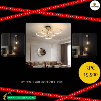 Luzury 2pc Wall Light 1pc Center Light COMBO | End Year Sale