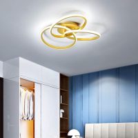 LED Ceiling Light Modern Design 3 Round Ring Living Room Lamp | Low ceiling light