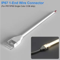 AC COB profile connector | Aluminium profile COB strip light adapter