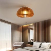 olid Wood E27 Chandelier Creative Ceiling Lights for Dining Room Livingroom Office Bedroom Restaurant Pendant Light
