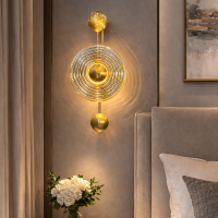 Artsy Single LED Glass Wall Light | Luxury Wall lights