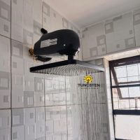 salty water shower