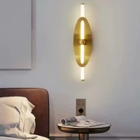 Gold Nordic Minimalist Wall Light Bedroom Bedside lamp