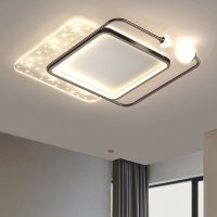 Black Star Effect LED surface mounted lamp |Tricolor LED lamp
