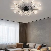 18pc Fireworks Rotating Ceiling Light |Creative Pointer Ceiling flush mounted Lamp