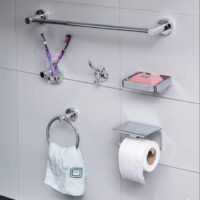 Silver Bathroom Accessories