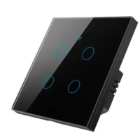Smart Black 4 Gang Switches