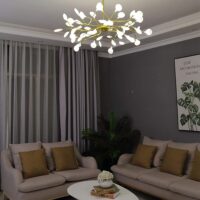 54pc G4 bulb FILIGREE FIREFLY Chandelier