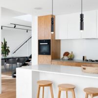 Black Island Pendant Light | adjustable length pendant light