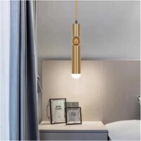 Gold Island Pendant Light | adjustable length pendant light