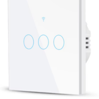 Smart White 3 Gang Switches
