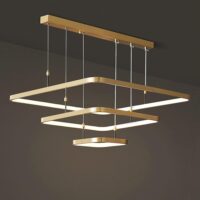 Extra Big 40+60+80cm 3  3-Lights Modern LED Ceiling Pendant Light