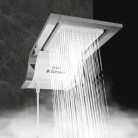 Fame Intense White Chrome Instant Hot Shower| BRAZIL Fame Intense instant hot shower