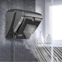 FAME Compact Electronic Instant Hot Shower |Angle Jet flow FAME shower