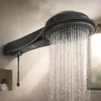 FAME Black Elegance Black Electric Instant Hot Shower