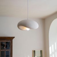 Modern Chandelier Cloud Shape Japanese Light.