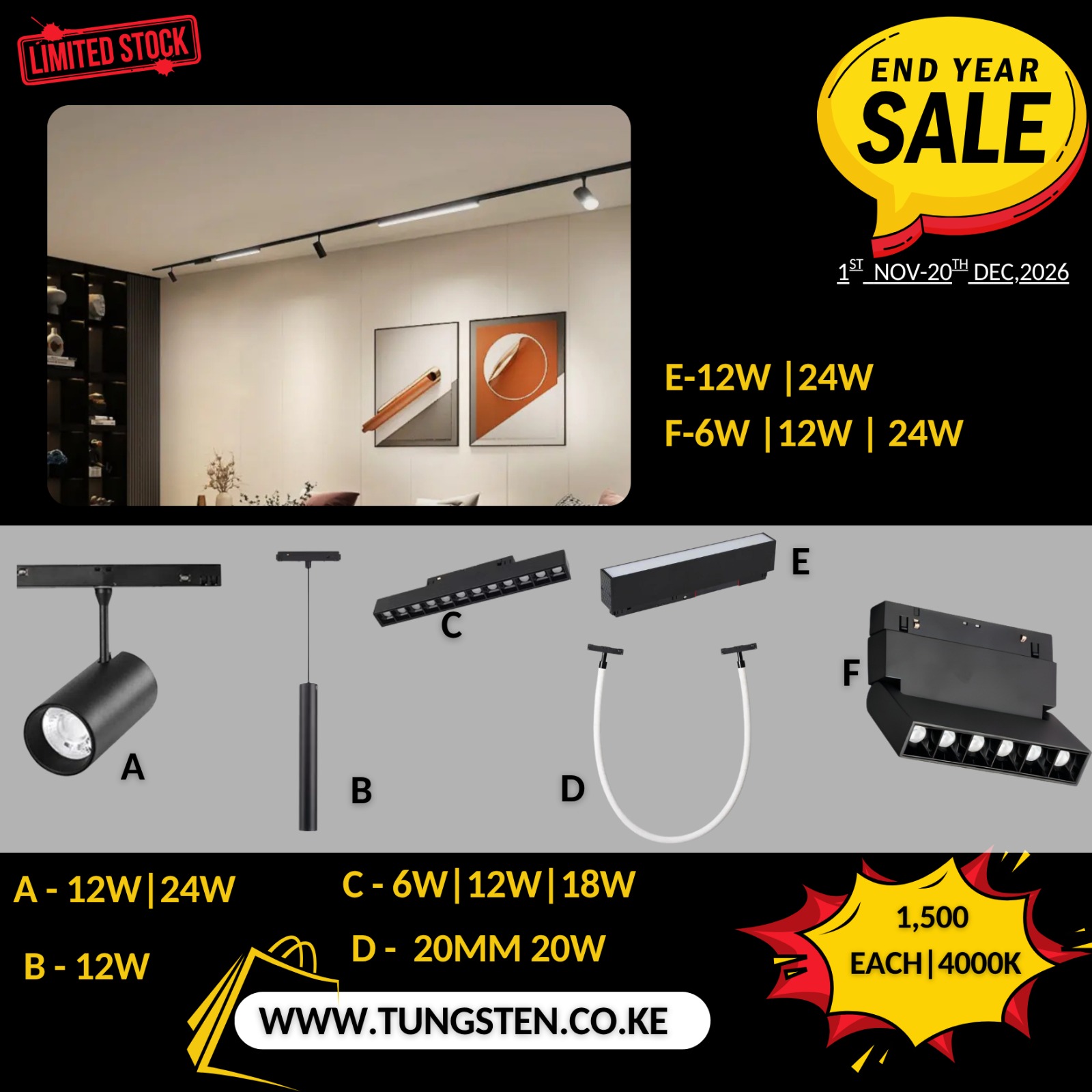 MAGNETIC PROFILE LIGHTS – AMAZING OFFERS!